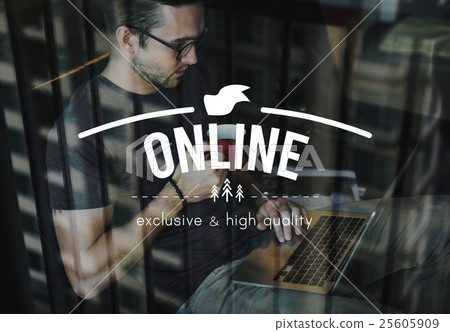 Blog Chat Business Coffee Break Home Concept 25605909