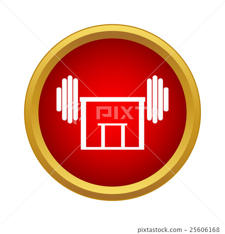 Rod on rack icon, simple style - Stock Illustration [25606168] - PIXTA