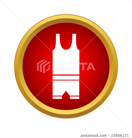 Shorts and tank top icon, simple style Shorts and tank top icon, simple style 25606171
