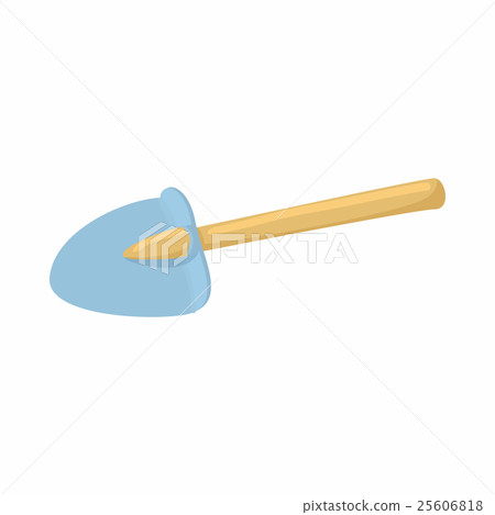 Shovel icon in cartoon style Shovel icon in cartoon style 25606818