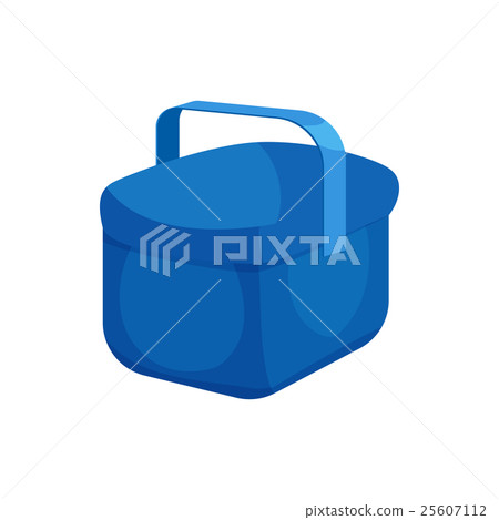 Cooler bag icon, cartoon style 25607112