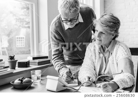 Senior Adult Measure Blood Pressure Healthcare Concept 25608630
