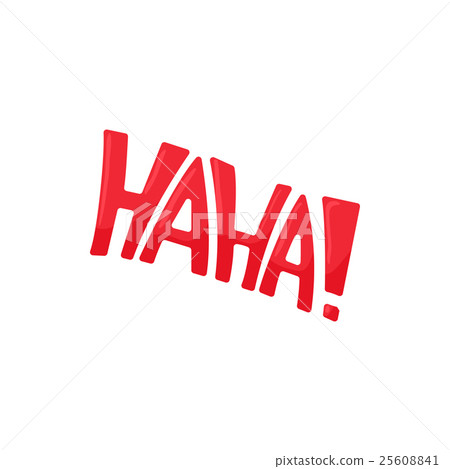 Haha icon in cartoon style 25608841