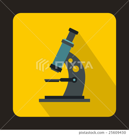 Microscope icon in flat style Microscope icon in flat style 25609430