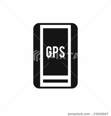 Global Positioning System icon, simple style Global Positioning System icon, simple style 25609807