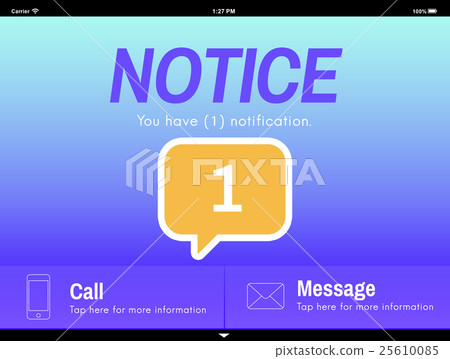 Messaging Communication Notification Alert Reminder Concept Messaging Communication Notification Alert Reminder Concept 25610085