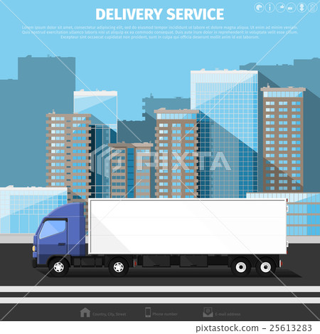 Container truck Container truck 25613283