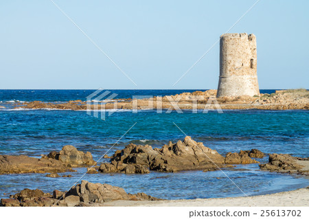 Watchtower on the beach 25613702