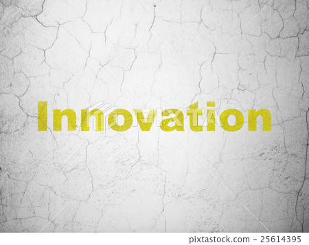 Finance concept: Innovation on wall background Finance concept: Innovation on wall background 25614395