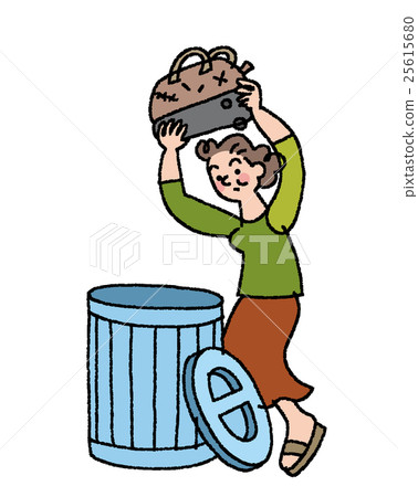 A wife who throws out old bags A wife who throws out old bags 25615680