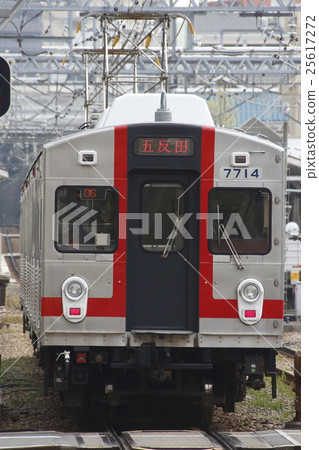 [IK]東急池上線7700系列（歌舞uki繪畫） 25617272