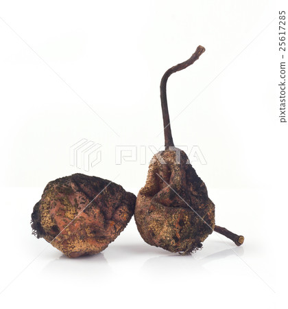 Dried pears on a white background 25617285