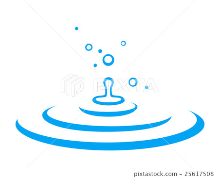 blue water splash 25617508