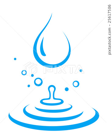 splash of water droplet 25617586