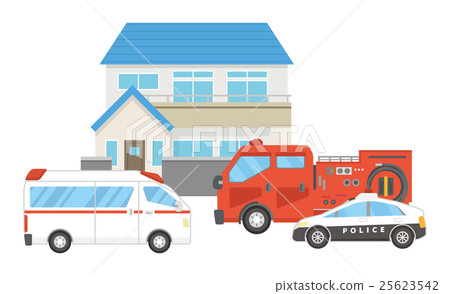 ambulancier clipart house