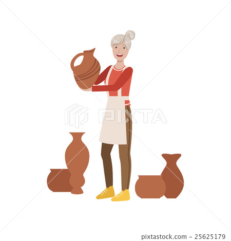 Potter, Creative Person Illustration Potter, Creative Person Illustration 25625179