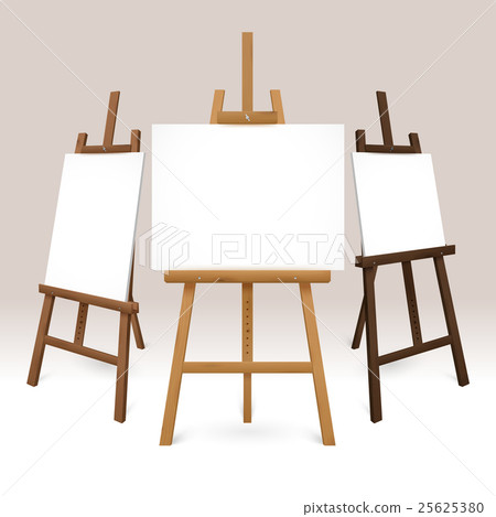 Wooden Easel Set 25625380