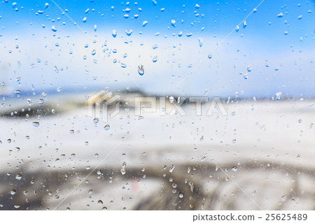 winter view of window winter view of window 25625489