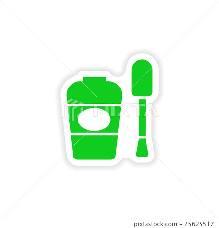 stylish paper sticker on white background nail stylish paper sticker on white background nail 25625517