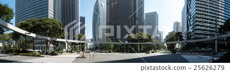 Intersection of Nishi-Shinjuku Shinjuku Police Station 25626279