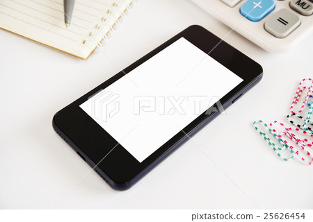 Smart phone mobile white screen 25626454