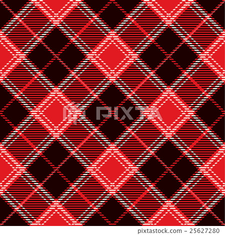 Seamless Tartan Pattern 25627280