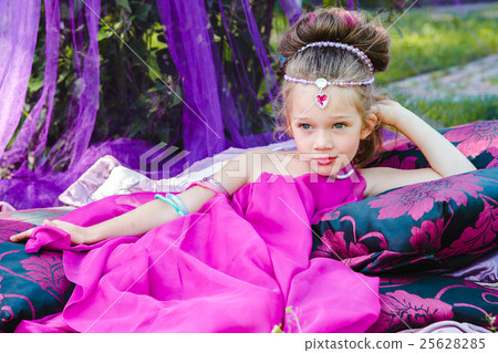 little girl in eastern dress little girl in eastern dress 25628285