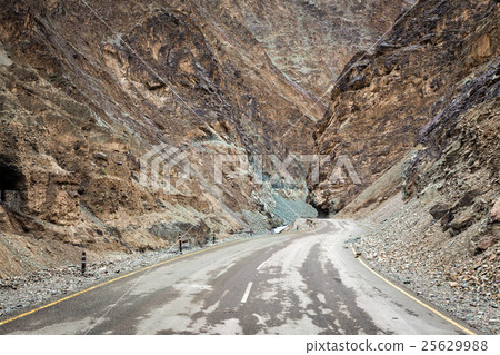Srinagar Leh national highway NH-1 in Himalayas 25629988