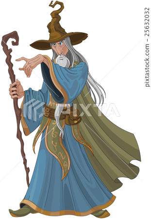 Fantasy Style Wizard 25632032
