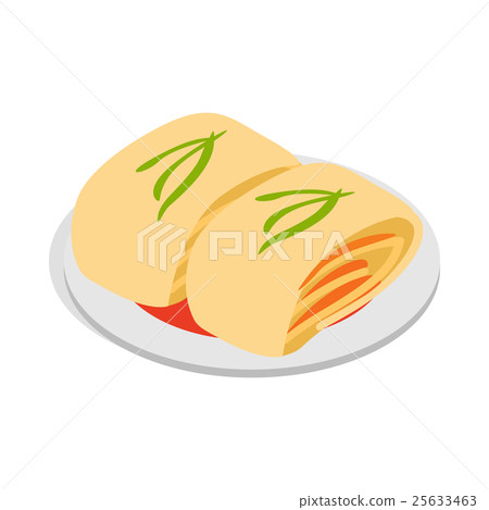 Kimchi, korean food icon, isometric 3d style 25633463
