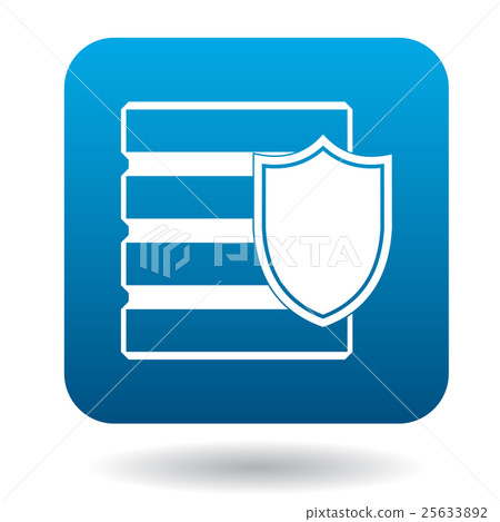 Data security icon, simple style Data security icon, simple style 25633892