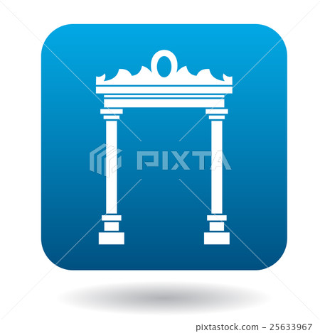 Eastern arch icon, simple style Eastern arch icon, simple style 25633967