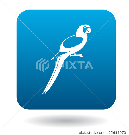 Parrot icon, simple style 25633970