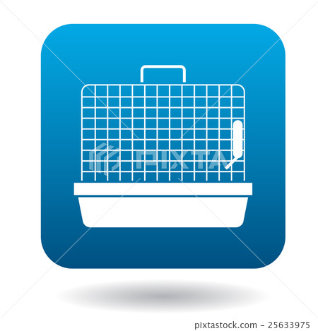 Rodent cage icon, simple style 25633975