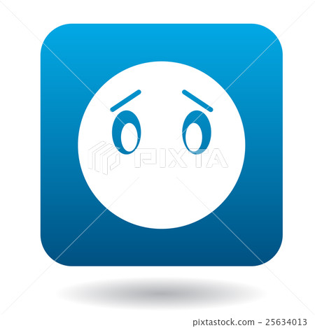 Sad emoticon without mouth icon Sad emoticon without mouth icon 25634013