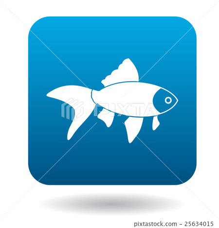 Goldfish icon, simple style Goldfish icon, simple style 25634015