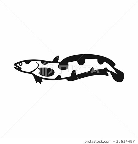 Anarhichas fish icon, simple style Anarhichas fish icon, simple style 25634497