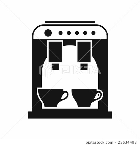 Coffee machine icon, simple style Coffee machine icon, simple style 25634498