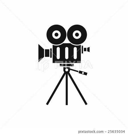 Camcorder icon, simple style Camcorder icon, simple style 25635034