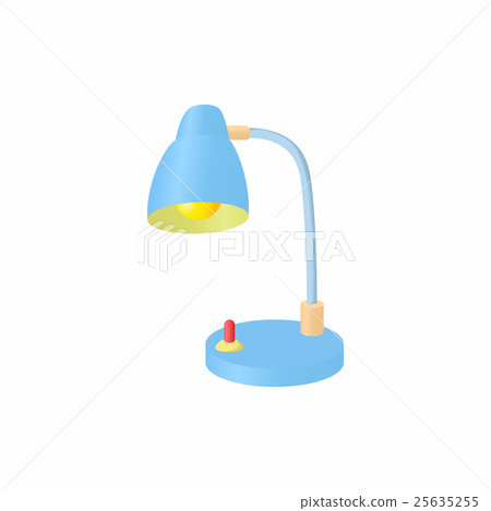 Table lamp icon, cartoon style Table lamp icon, cartoon style 25635255