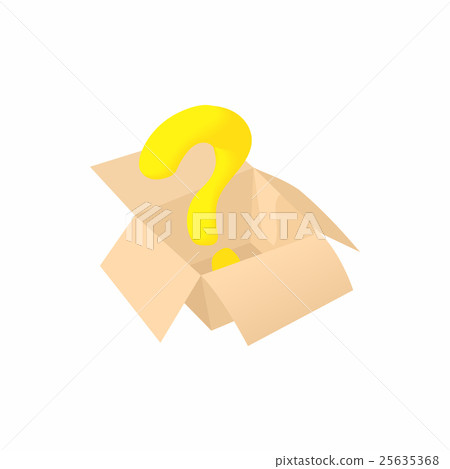 Empty box icon, cartoon style Empty box icon, cartoon style 25635368