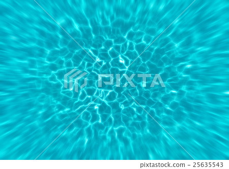 鮮豔細緻的抽象速度線紋理背景 / 徑向運動模糊 / 縮放特效（高解析度 2D CG 插圖） 25635543