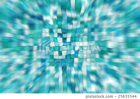 鮮豔細緻的抽象速度線紋理背景 / 徑向運動模糊 / 縮放特效（高解析度 2D CG 插圖） 25635544