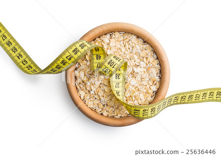 Dry rolled oatmeal. Dry rolled oatmeal. 25636446