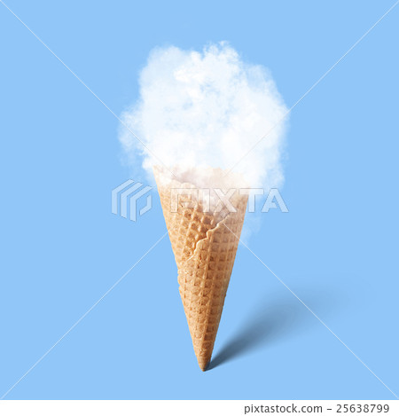 waffle cup with natural cloud 25638799