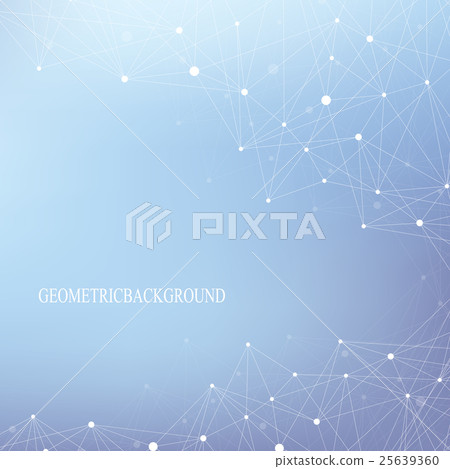 Big data complex. Graphic abstract background 25639360