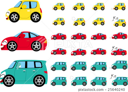 Deformed car 25640240