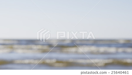 blurred background of fin gulf of baltic sea 25640461