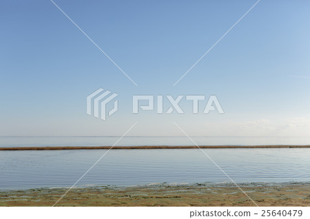 baltic sea coast beach in summer day baltic sea coast beach in summer day 25640479