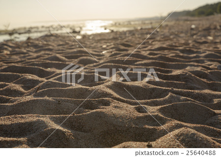 baltic sea coast beach in summer day 25640488